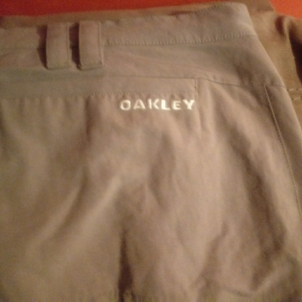 Oakley Men's Golf Pants Size 38x34 Grey